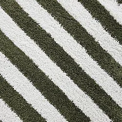 Tappeti rotondi - Imilchil (bianco/verde)