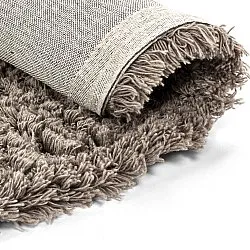 Tappeto rotondo - Aliste Wool Shaggy (marrone)