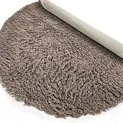 Tappeto rotondo - Aliste Wool Shaggy (marrone)