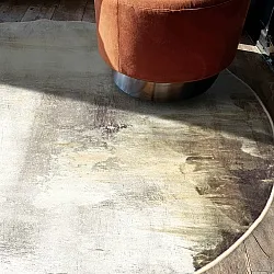 Tappeto rotondo - Cadiz (beige)