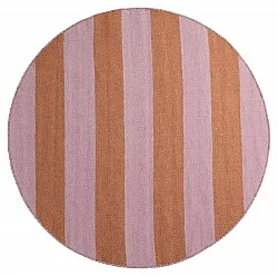Tappeto rotondo - Garine (arancione/rosa)