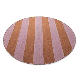 Tappeto rotondo - Garine (arancione/rosa)