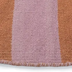 Tappeto rotondo - Garine (arancione/rosa)
