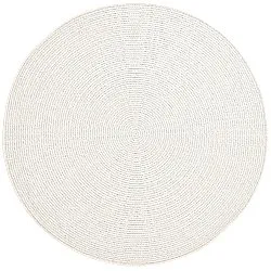 Tappeto rotondo - Indoor/Outdoor Arlo (bianco)