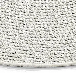 Tappeto rotondo - Indoor/Outdoor Arlo (bianco)
