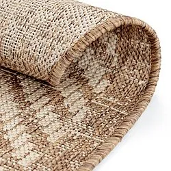 Tappeto rotondo - Indoor/Outdoor Donora (marrone)