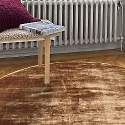 Tappeto rotondo - Jodhpur Special Luxury Edition (marrone)