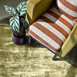 Tappeto rotondo - Jodhpur Special Luxury Edition (verde)