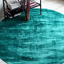 Tappeto rotondo - Jodhpur Special Luxury Edition (turchese)