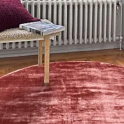 Tappeto rotondo - Jodhpur Special Luxury Edition (borgogna)