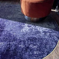 Tappeto rotondo - Lynton (viola)