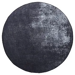 Tappeto rotondo - Lynton (nero)