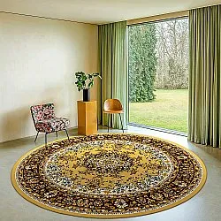 Tappeto rotondo - Peking (oro)