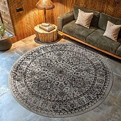 Tappeto rotondo - Peking Noble (grigio)