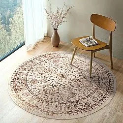 Tappeto rotondo - Peking Noble (bianco)