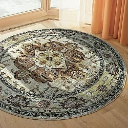 Tappeto rotondo - Siliana (beige)