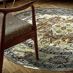 Tappeto rotondo - Siliana (beige)