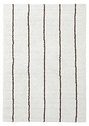 Tappeto A Pelo Lungo - Eze (bianco/marrone)