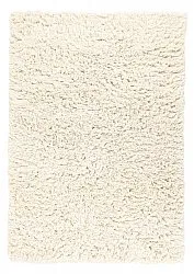 Tappeto A Pelo Lungo - Fassale Hand Woven Wool Shaggy (bianco)