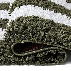 Tappeto A Pelo Lungo - Imilchil (bianco/verde)