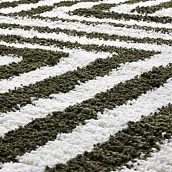 Tappeto A Pelo Lungo - Imilchil (bianco/verde)
