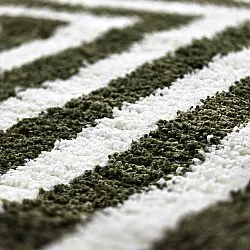 Tappeto A Pelo Lungo - Imilchil (bianco/verde)