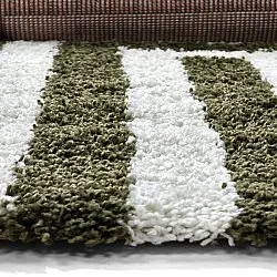Tappeto A Pelo Lungo - Imilchil (bianco/verde)