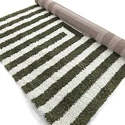 Tappeto A Pelo Lungo - Imilchil (bianco/verde)