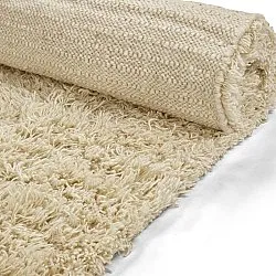 Tappeto A Pelo Lungo - Melilla Hand Woven Wool Shaggy (natura)