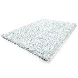 Tappeto A Pelo Lungo - Aden (azzurro/bianco)