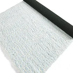 Tappeto A Pelo Lungo - Aden (azzurro/bianco)