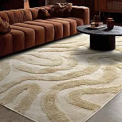 Tappeto A Pelo Lungo - Akaba (crema/beige)