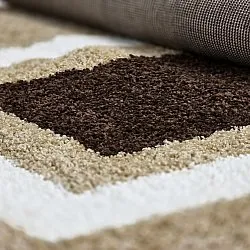 Tappeto A Pelo Lungo - Alsace (beige/bianco/marrone)