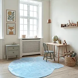 Tappeto per Bambini - Aranga Super Soft Cat (azzurro)