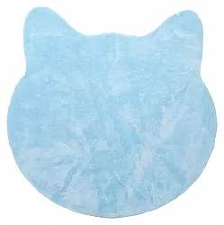 Tappeto per Bambini - Aranga Super Soft Cat (azzurro)