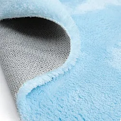 Tappeto per Bambini - Aranga Super Soft Cat (azzurro)