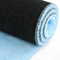 Tappeto A Pelo Lungo - Aranga Super Soft Fur (azzurro)