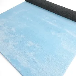 Tappeto A Pelo Lungo - Aranga Super Soft Fur (azzurro)