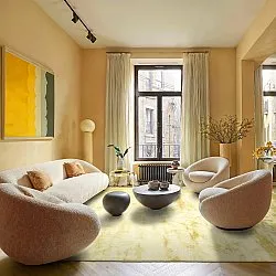 Tappeto A Pelo Lungo - Aranga Super Soft Fur (giallo chiaro)