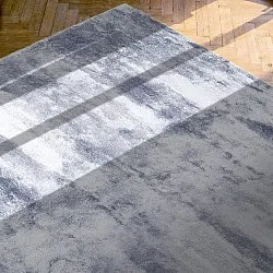 Tappeto A Pelo Lungo - Aranga Super Soft Fur (blu acciaio)