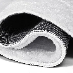 Tappeto shaggy ondulato - Aranga Super Soft Fur (bianco)