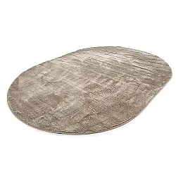 Tappeto shaggy ovale - Aranga Super Soft Fur (marrone)