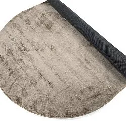Tappeto shaggy ovale - Aranga Super Soft Fur (marrone)