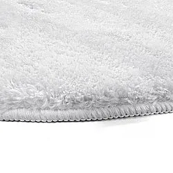 Tappeto shaggy ovale - Aranga Super Soft Fur (bianco)