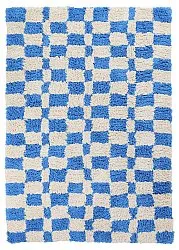Tappeto A Pelo Lungo - Atrani Natural Cotton Shaggy (blu)