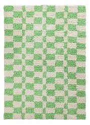 Tappeto A Pelo Lungo - Atrani Natural Cotton Shaggy (verde)