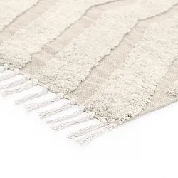 Tappeto A Pelo Lungo - Callista Natural Cotton Shaggy (beige)