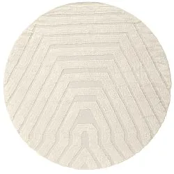 Tappeto rotondo - Callista Natural Cotton Shaggy (beige)