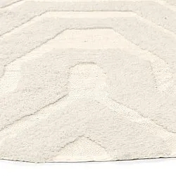 Tappeto rotondo - Callista Natural Cotton Shaggy (beige)