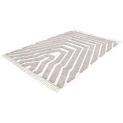 Tappeto A Pelo Lungo - Callista Natural Cotton Shaggy (tortora)
